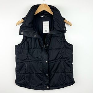 The NorthFace Black Quilted Vest